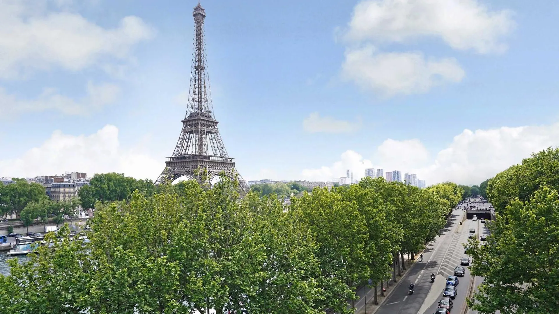 Luxurious Apartment - 2Br- 6P Eiffel Tower View Paris 0*,  Frankrike
